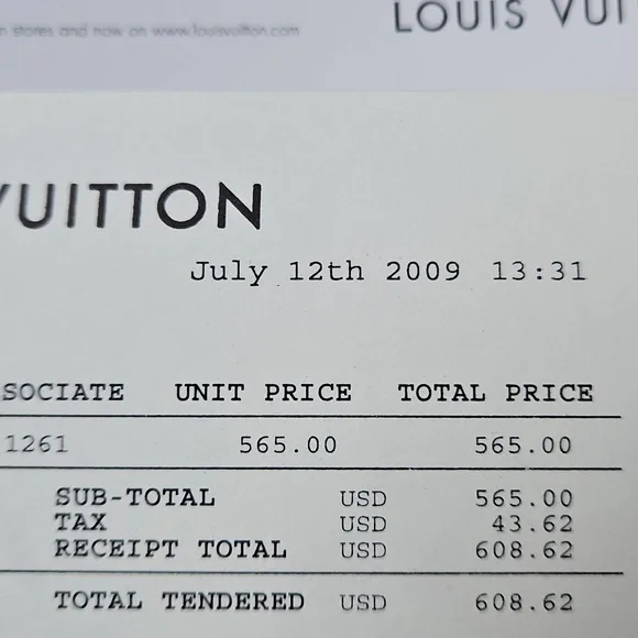 Louis Vuitton Monogram Insolite Wallet Wristlet W/Box + Dustbag - Picture 15 of 15